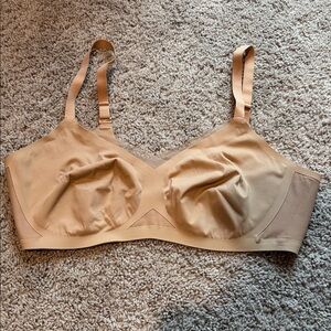 Honeylove Tan Crossover V Neck Bra XL in Sand